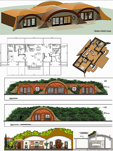 Hobbit house hobbit house plan